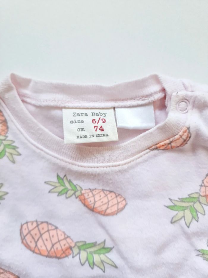 Zara - Grenouillère d'été / pyjama une pièce / dors bien / combinaison (9 mois) - photo numéro 3