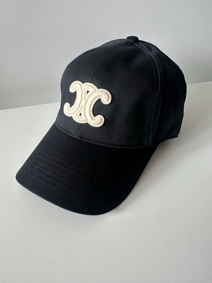 Casquette Céline noir