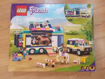 🎄🎁 RARE lego Friends 41722 la remorque du concours hippique