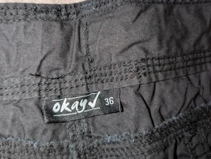 Pantacourt noir femme S 36 - photo numéro 4