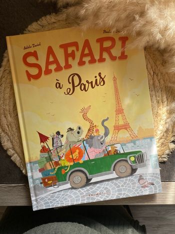 Safari à Paris, livre pour enfant