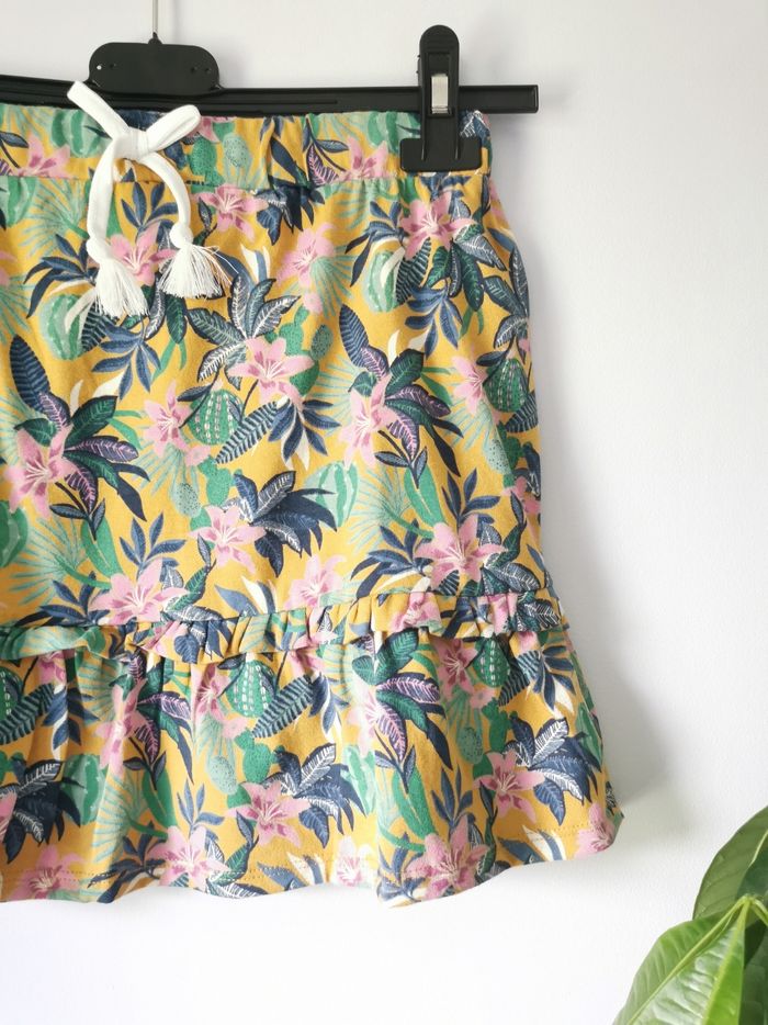 Jupe à volants imprimé exotique Vertbaudet 10 Ans - photo numéro 5