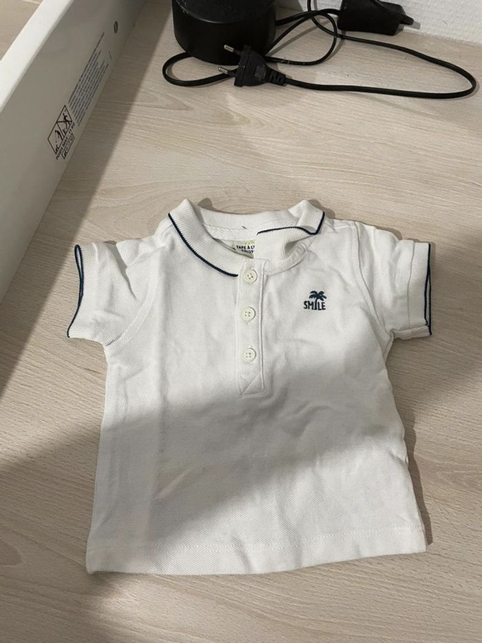 Polo blanc TAO - photo numéro 2