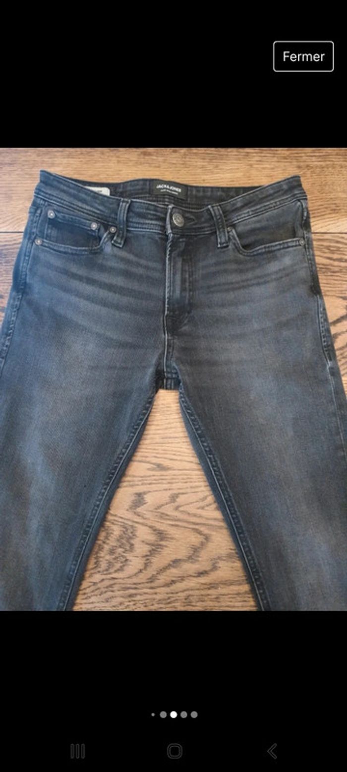 Jeans homme 29/34 Jack&Jones skinny Liam - photo numéro 15