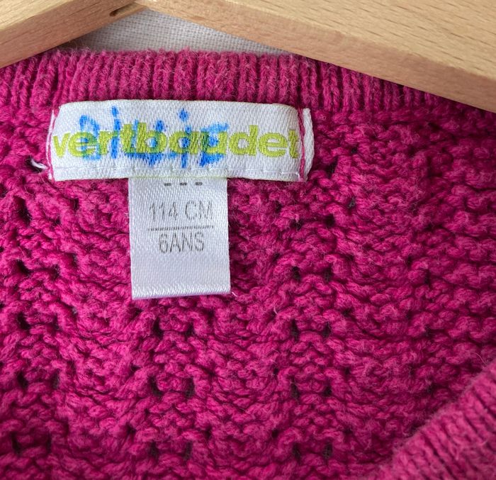 Vertbaudet - cardigan -6A - photo numéro 3