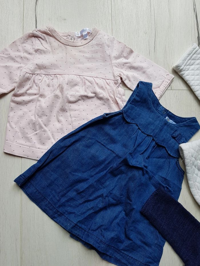 Superbe ensemble 4 pièces hiver fille 3 mois - photo numéro 4