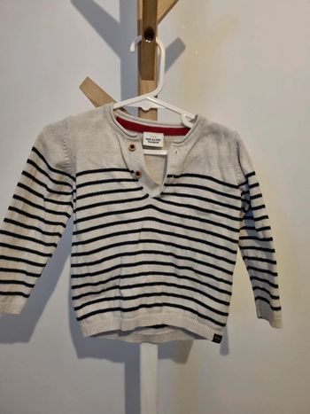 Pull marinière 18 mois