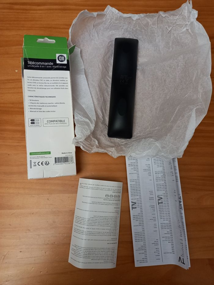 Télécommande universelle 8 en 1 - photo numéro 2