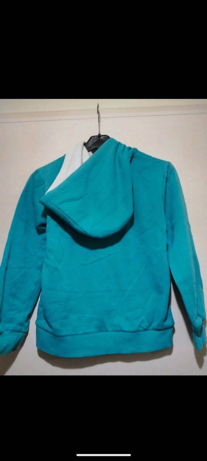 Beau sweat bleu Over game. Taille 12 ans - photo numéro 3