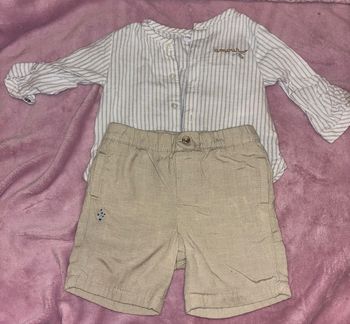 Ensemble chemise/short sergent major 