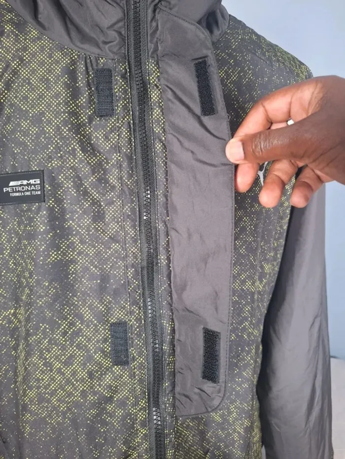 Veste Puma Mercedes AMG Petronas F1 – Édition Équipe avec cagoule intégrée (594) - photo numéro 8