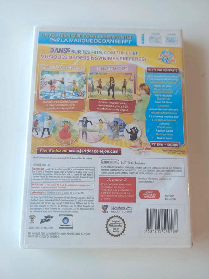 Jeu vidéo Nintendo Wii kids - photo numéro 2