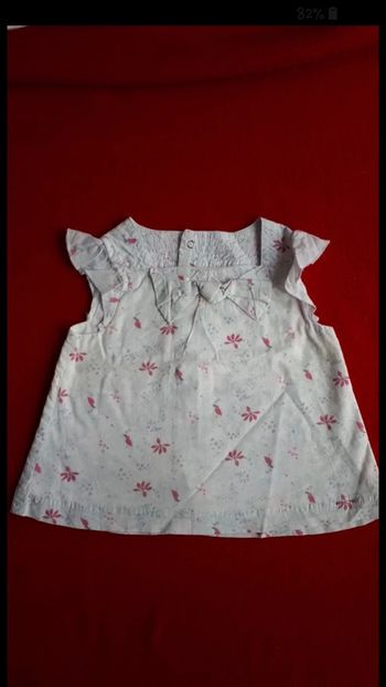 Tunique légère sans manches 9 mois