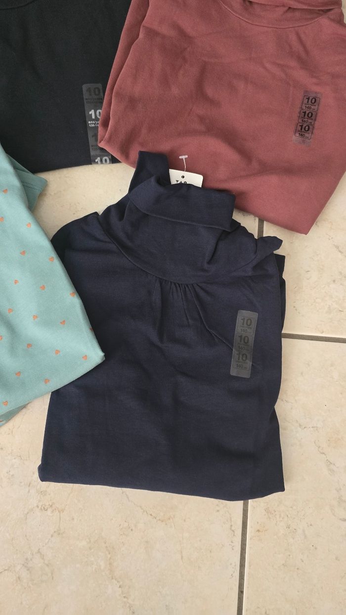 NEUFS (non portés)🩷😍🤩 lot sous pulls 10 ans fille 😍🤩⚘️ - photo numéro 5