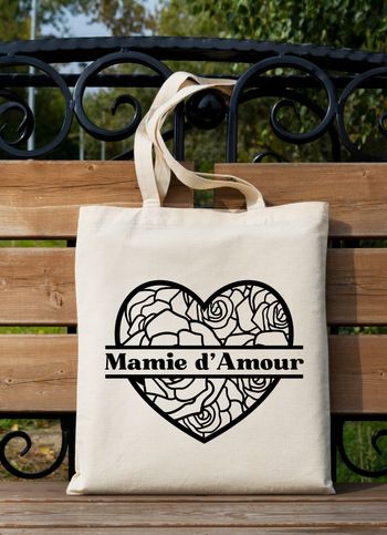 Sac mamie d'amour personnalisé