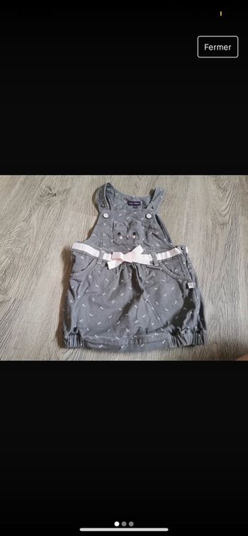 Salopette robe 9 mois