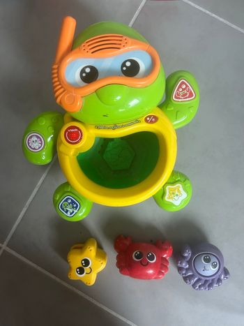 Vtech Jouets bain Marine, ma tortue à comptines
