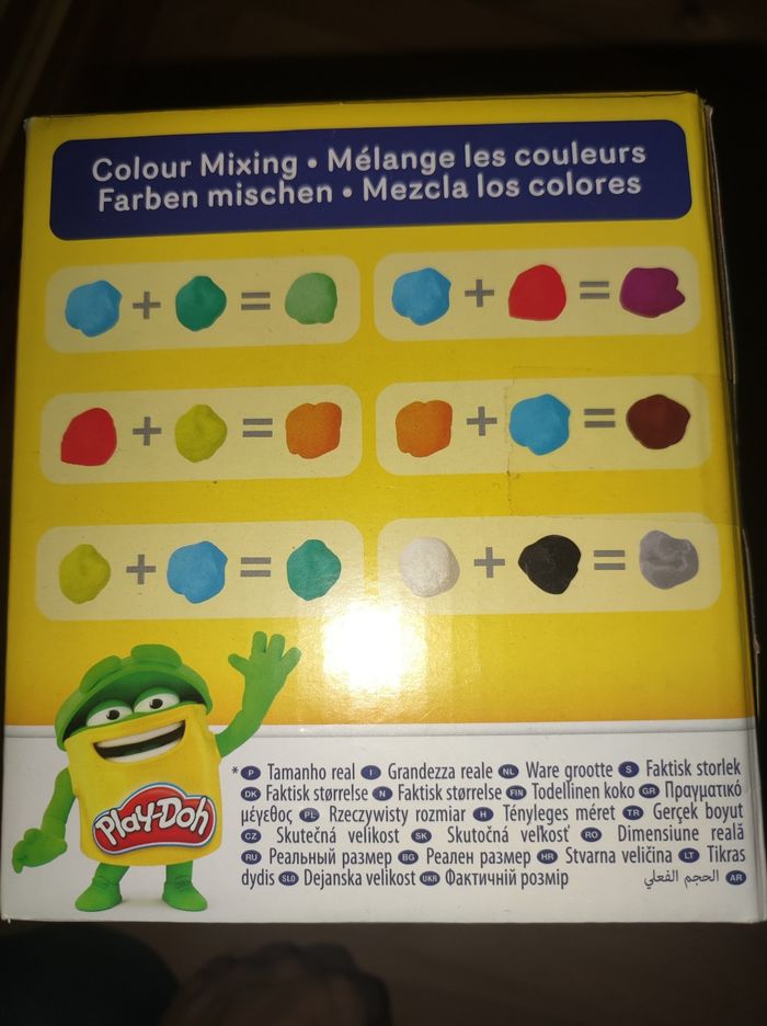 20 pots de pâte à modeler Play Doh neuf - photo numéro 3