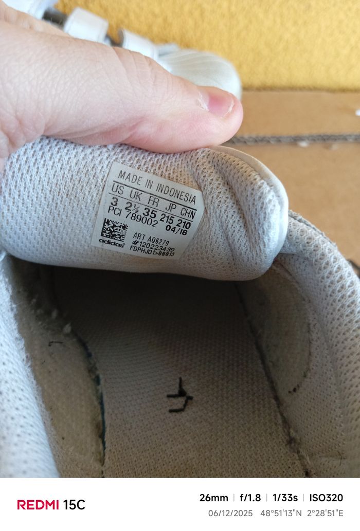 Adidas superstar T.35 - photo numéro 5