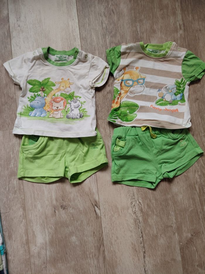 Lot ensemble été 1 mois