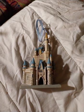 Ornement de Noël Disney Store officiel chateau