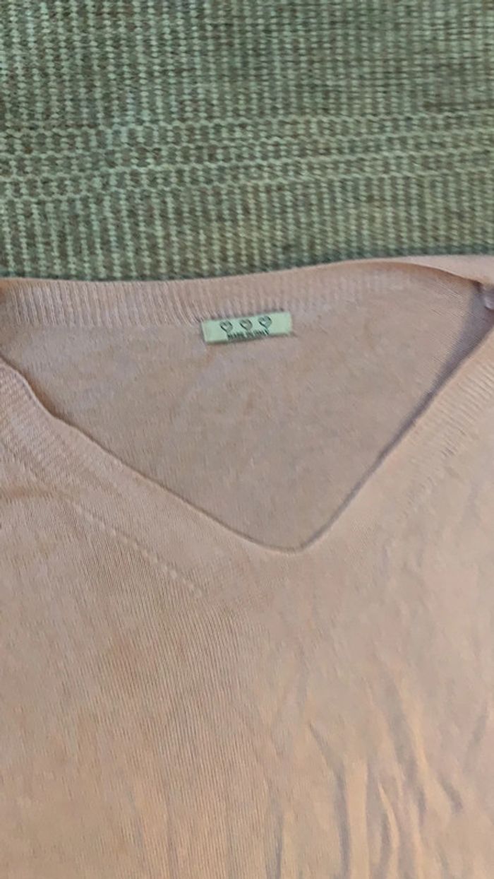 Pull rose pâle taille XL - photo numéro 2