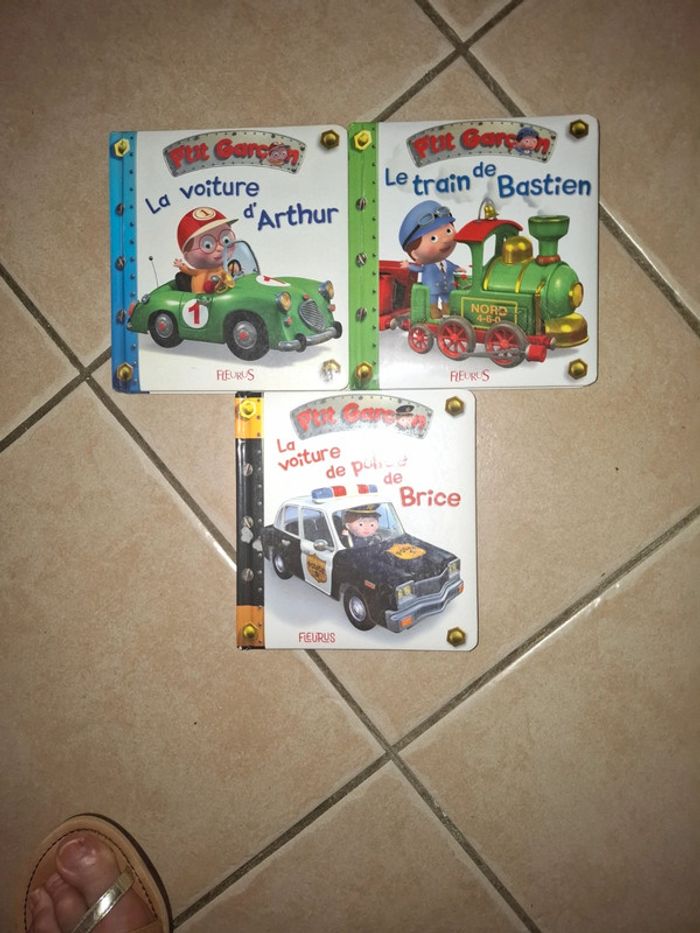 3 livres P'tit Garçon