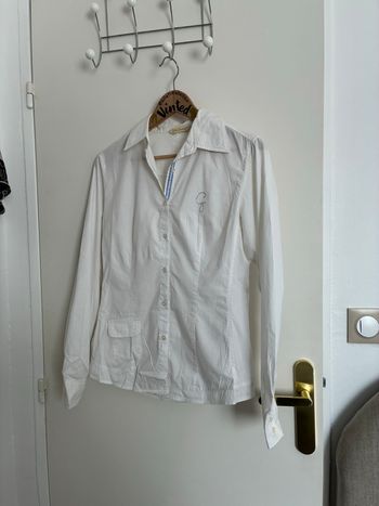 Chemise blanche Pure Oxygèn – vintage années 2000, très bon état