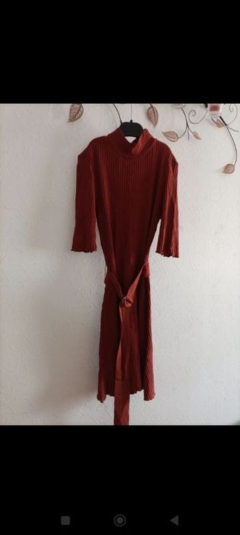 Robe côtelée 34