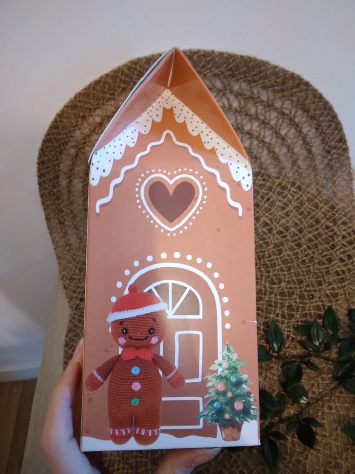 Kit crochet bonhomme en pain d'épices - photo numéro 4