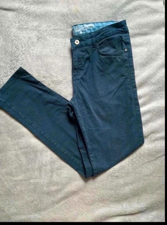 pantalon bleu - photo numéro 2