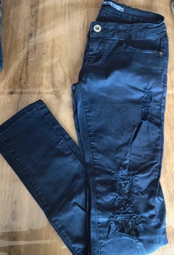 Lot jeans pantalon femme taille S - photo numéro 7