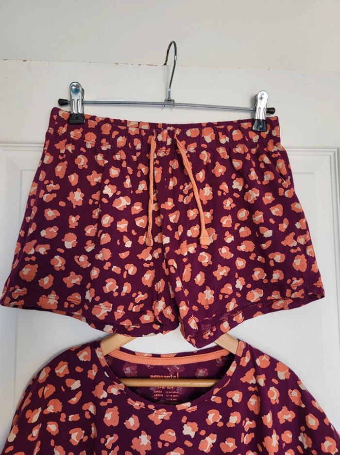 Pyjama 2 pièces short Pepperts 12 ans impeccable - photo numéro 3
