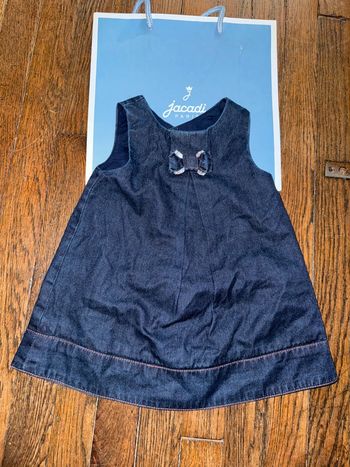 Robe denim Jacadi 6 mois