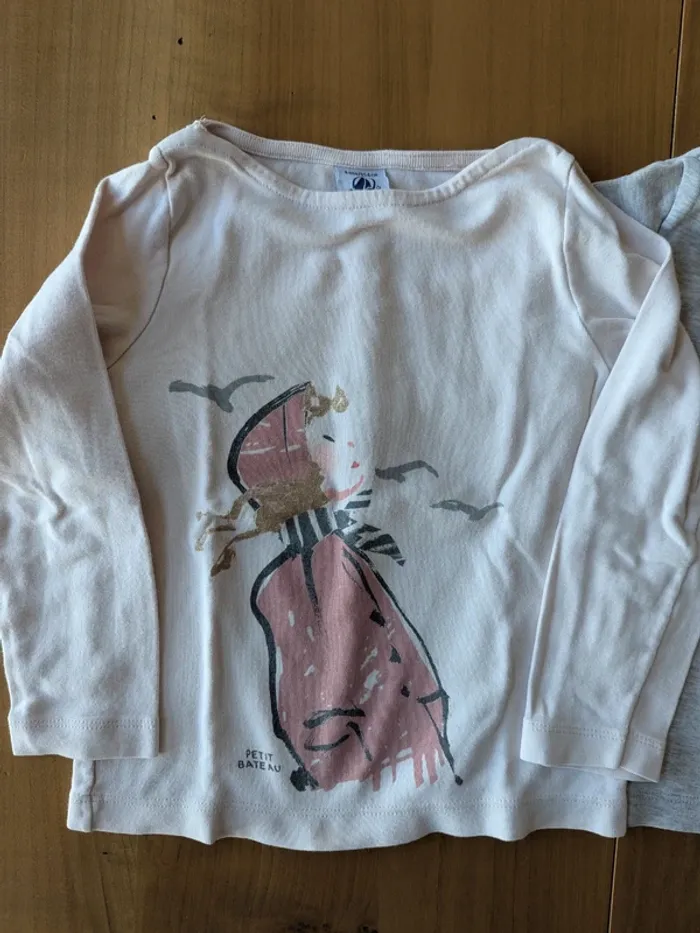 Lot de 6 tee-shirts sous vêtement - photo numéro 2