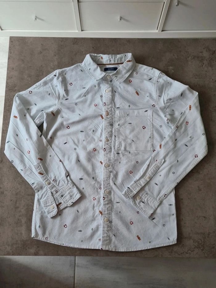Chemise Okaïdi, taille 12 ans