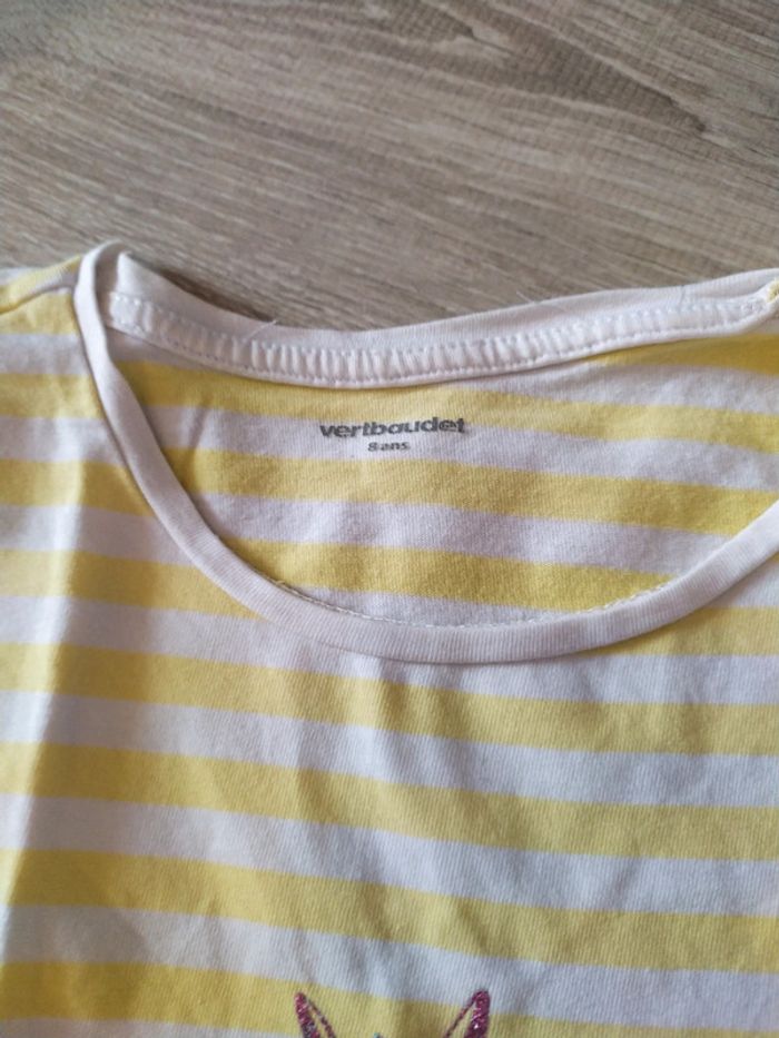 Lot de 2 tee-shirts manches courtes 8 ans - photo numéro 3