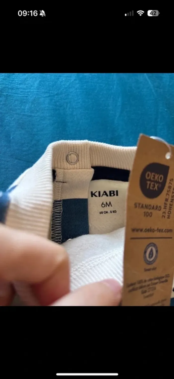 pull marinière neuf avec étiquette - photo numéro 3