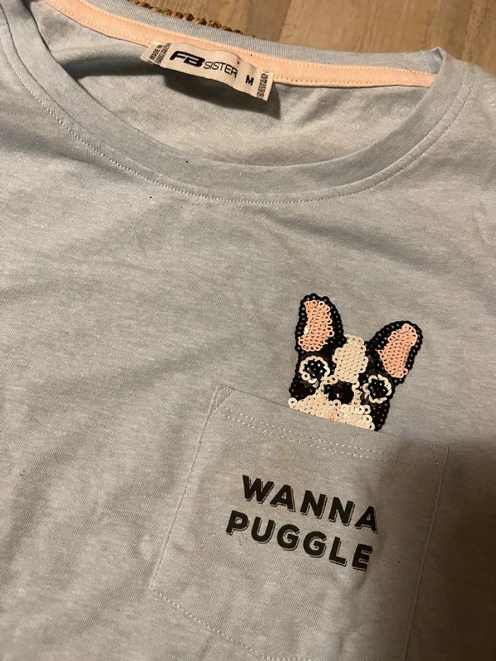 Pyjama bleu + 3 soutifs - photo numéro 4