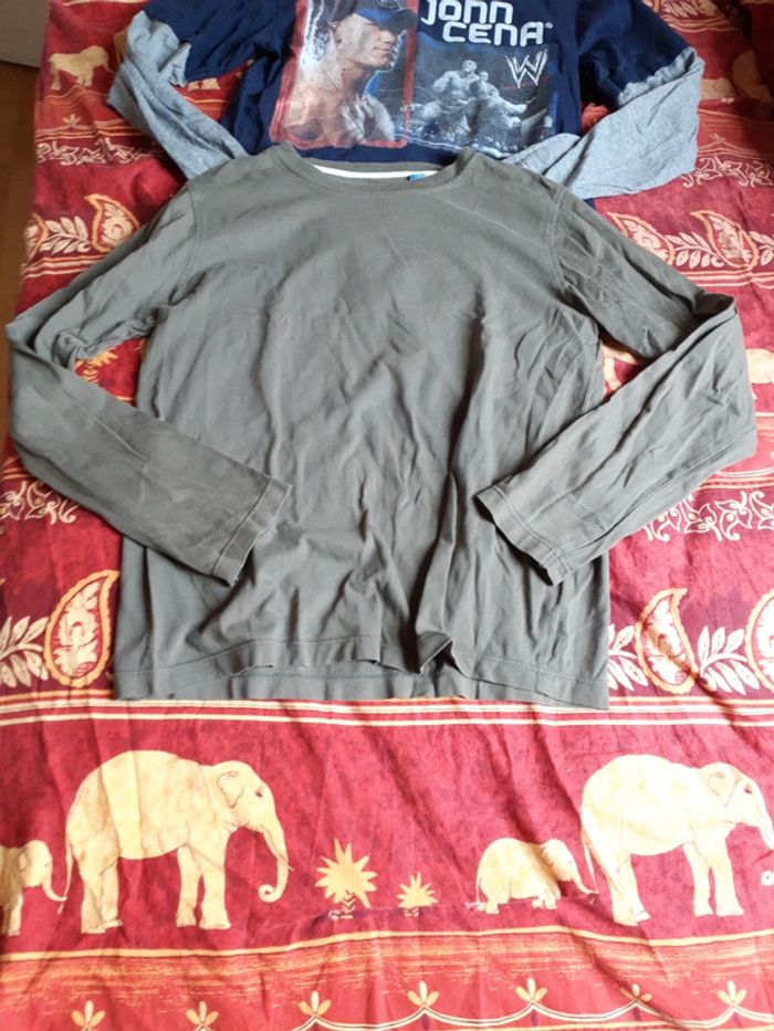 lot 3 tee-shirts manches longues 12 ans - photo numéro 5