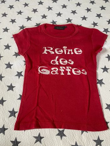 T-shirt rouge