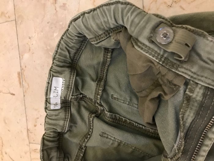 Jean vert  fille 10 Ans - photo numéro 3