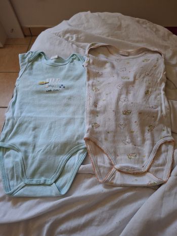 2 body manche longue 24 mois