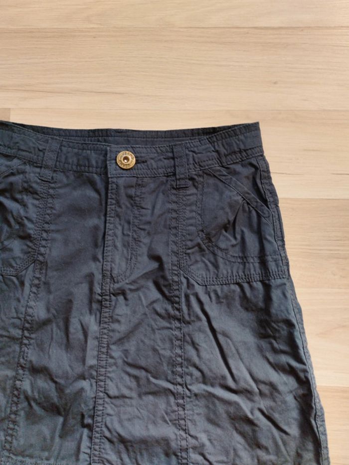 Jupe bleu marine ceinture réglable - photo numéro 2