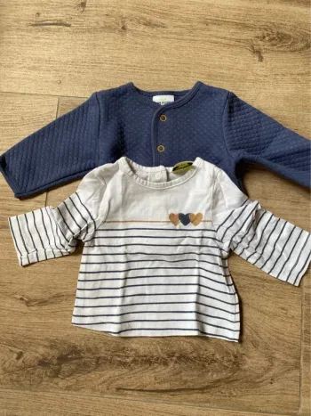 Veste et t-shirt