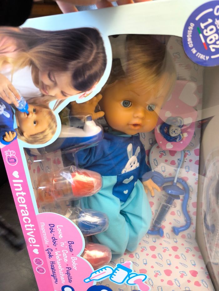 Poupée poupon ciciobello bobo neuf jamais ouvert - photo numéro 3