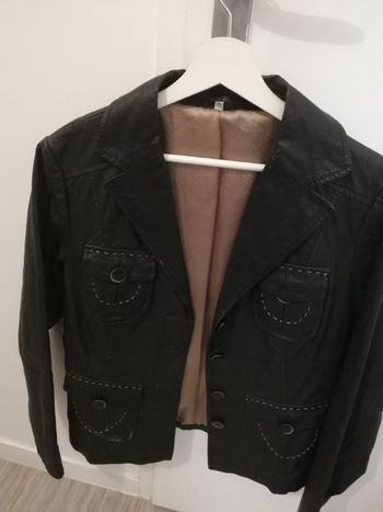 Veste Cuir femme.