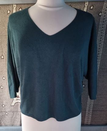 Pull vert taille M