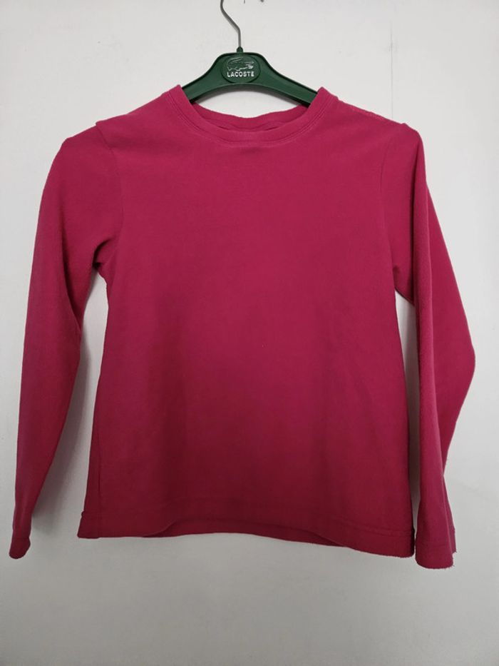Pull polaire fille - Taille 8 ans (122-133cm) - Quechua - Rose fuschia - photo numéro 2