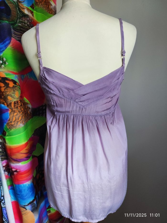 Débardeur Pimkie Violet Tie and Die T36 - photo numéro 3